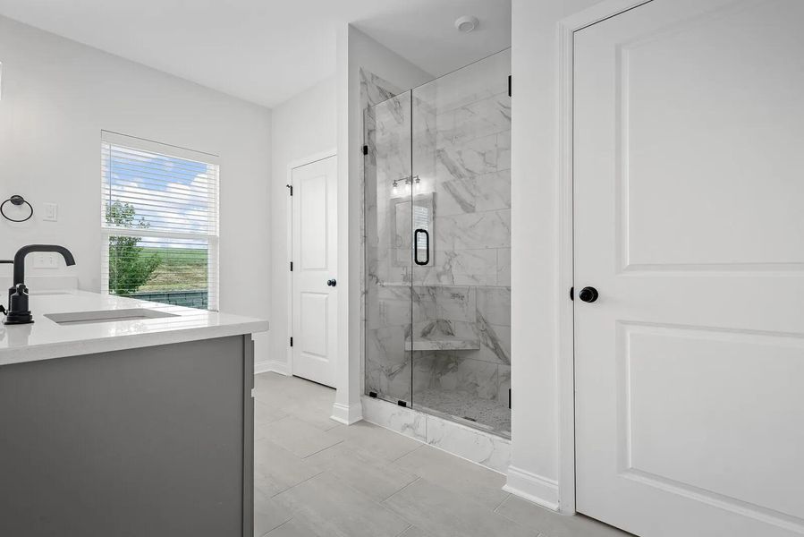 The Oakland B Primary Suite Bathroom The Oakland B Primary Suite Bathroom