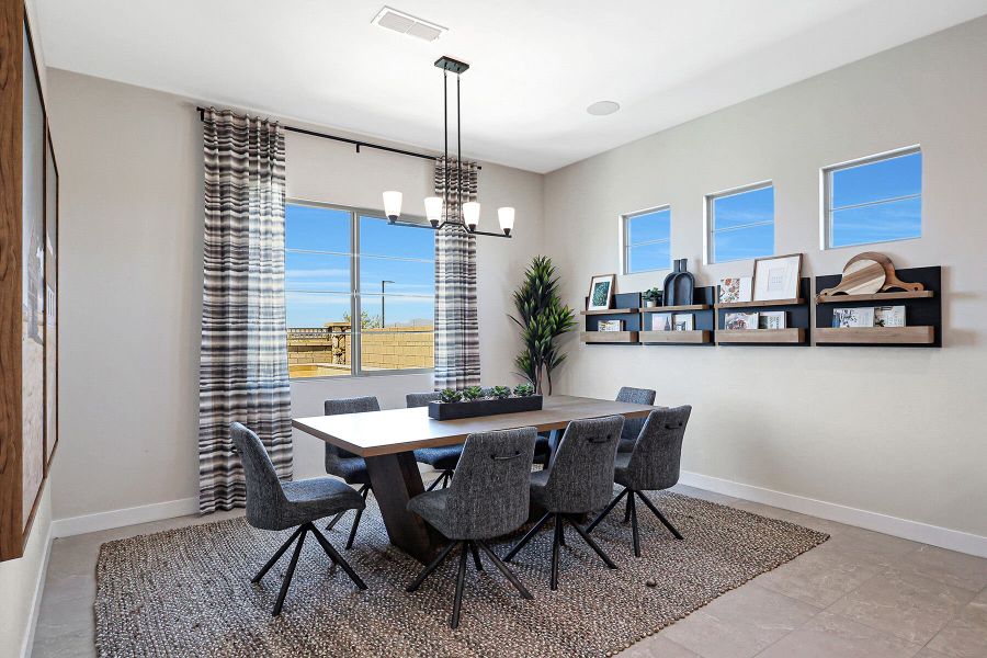 Representative furnished interior of a home built from the Sage by Mattamy Homes in Empire Pointe, Queen Creek (Image 31).