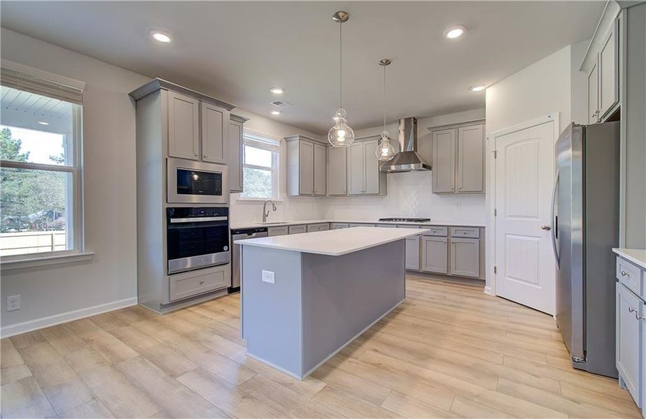 Furnished interior view inside a new home in Burchwood, Stockbridge (Image 10).