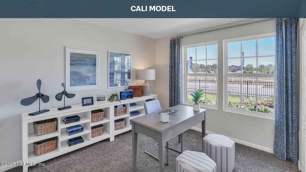 Furnished interior view inside a new home in The Arbors, Jacksonville (Image 9).