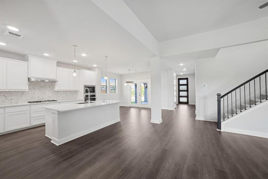 Spacious, unfurnished interior of a new home in Karis - Village Series, Crowley (Image 21). Spacious, unfurnished interior of a new home in Karis - Village Series, Crowley (Image 21).