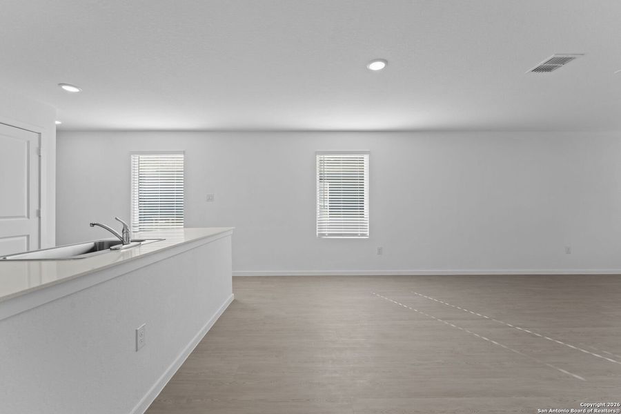 Spacious, unfurnished interior of a new home in Torian Village: Belmar Collection, San Antonio (Image 21).