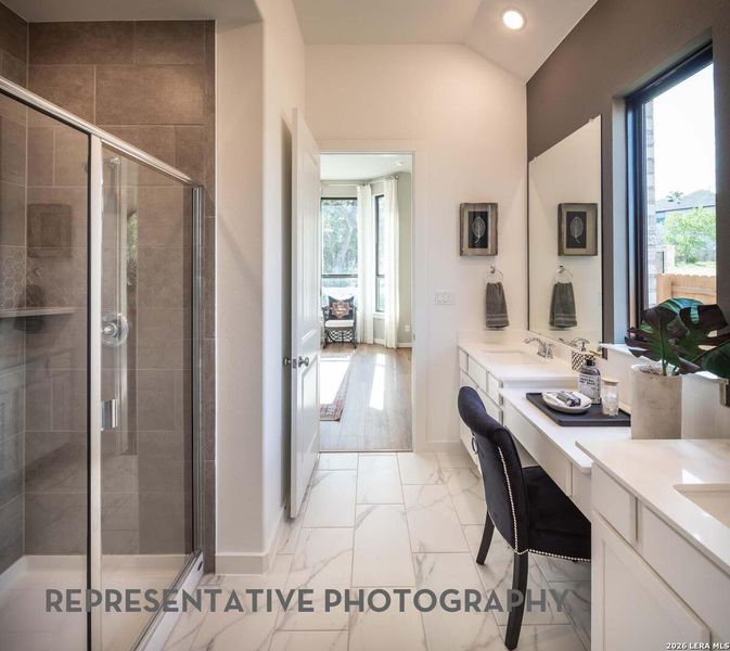 Furnished interior view inside a new home in Mayfair, New Braunfels (Image 6).