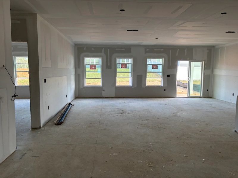 In-progress construction of a new home in Crescent Mills, Wilson's Mills, NC (Image 7).