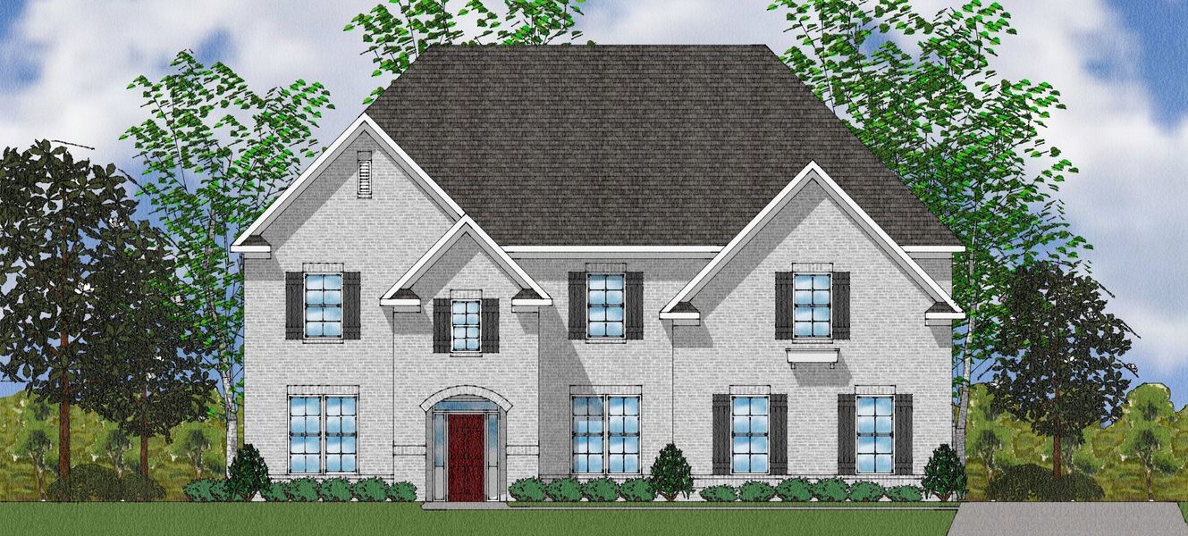 Representative exterior photo of a completed home built from the McKenna II - Elite Collection by Mungo Homes in Suter Estates, Easley, SC (Image 28).