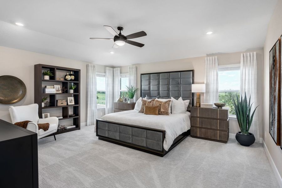 Representative furnished interior of a home built from the 2880 by KB Home in Hidden Trails, Belton (Image 7).