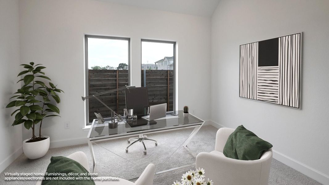 Furnished interior view inside a new home in Juniper Springs, Lockhart (Image 8).