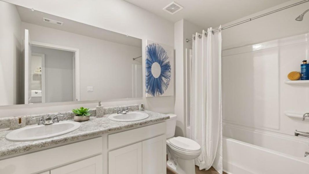 Furnished interior view inside a new home in Pointe Park, Union City (Image 42).