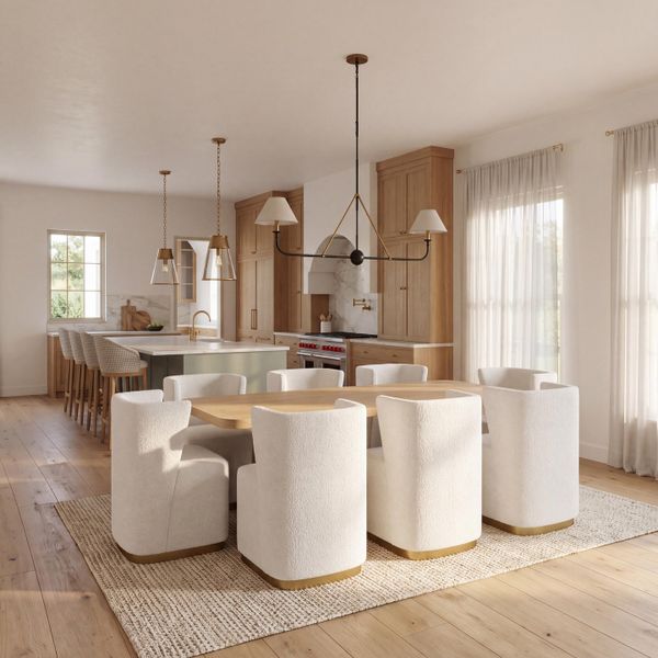 Furnished interior view inside a new home in , Mount Pleasant (Image 6).