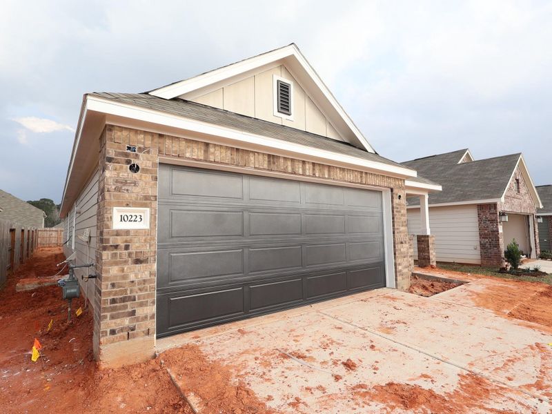In-progress construction of a new home in Lone Star Landing, Montgomery, TX (Image 22).