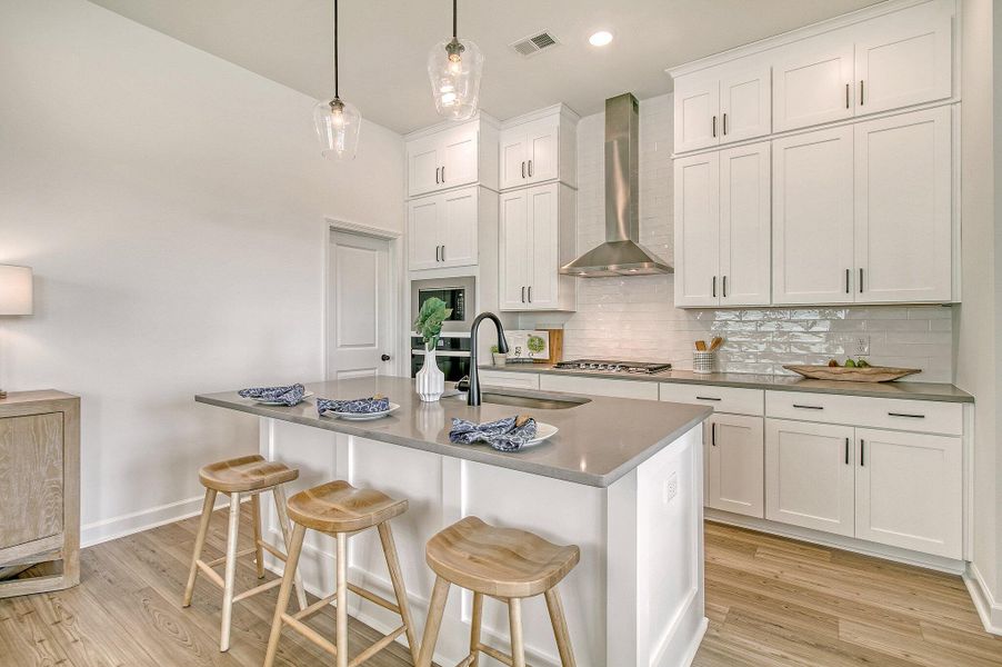 Furnished interior view inside a new home in , Summerville (Image 9).