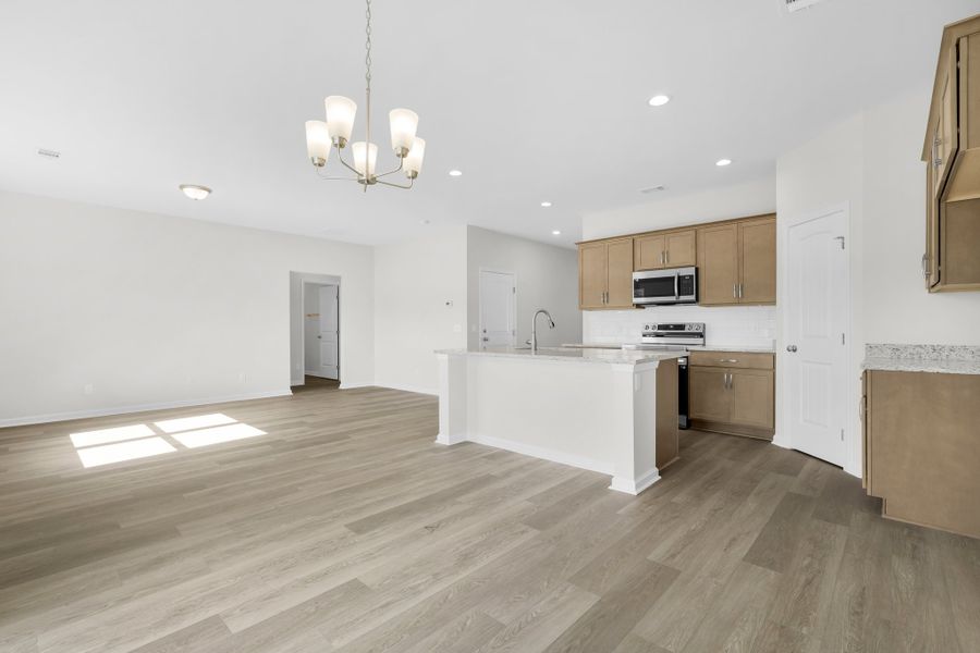 Representative furnished interior of a home built from the The Magnolia by Smith Family Homes in Sweetwater, Brunswick (Image 6).