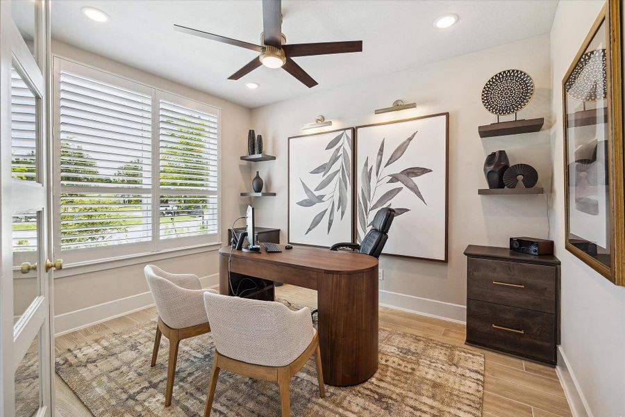 Representative furnished interior of a home built from the The Collins by Westin Homes in Flora, Hutto (Image 6).