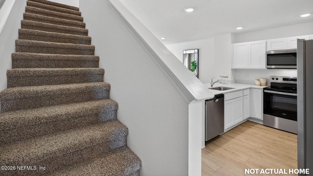 Furnished interior view inside a new home in Corsair, Middleburg (Image 24).