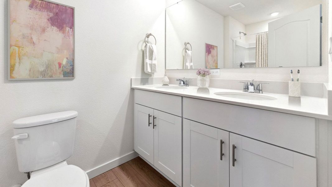 Furnished interior view inside a new home in Fountain View, Ormond Beach (Image 7).