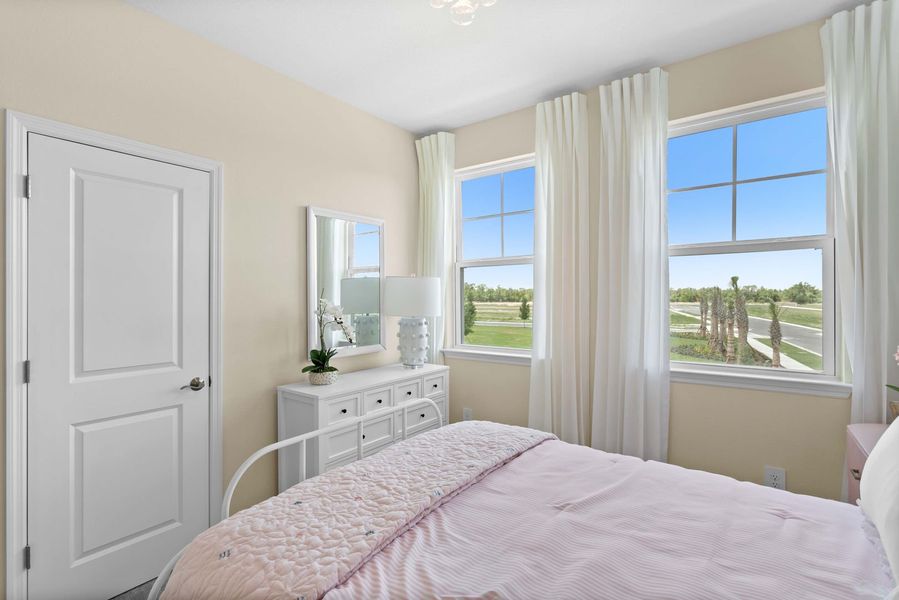 Furnished interior view inside a new home in Brack Ranch, St. Cloud (Image 57). Furnished interior view inside a new home in Brack Ranch, St. Cloud (Image 57).