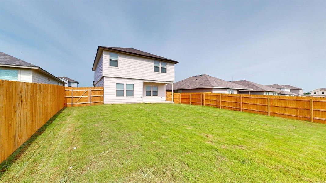 Front exterior of a new home in Pecan Creek, Temple, TX, highlighting curb appeal (Image 20).