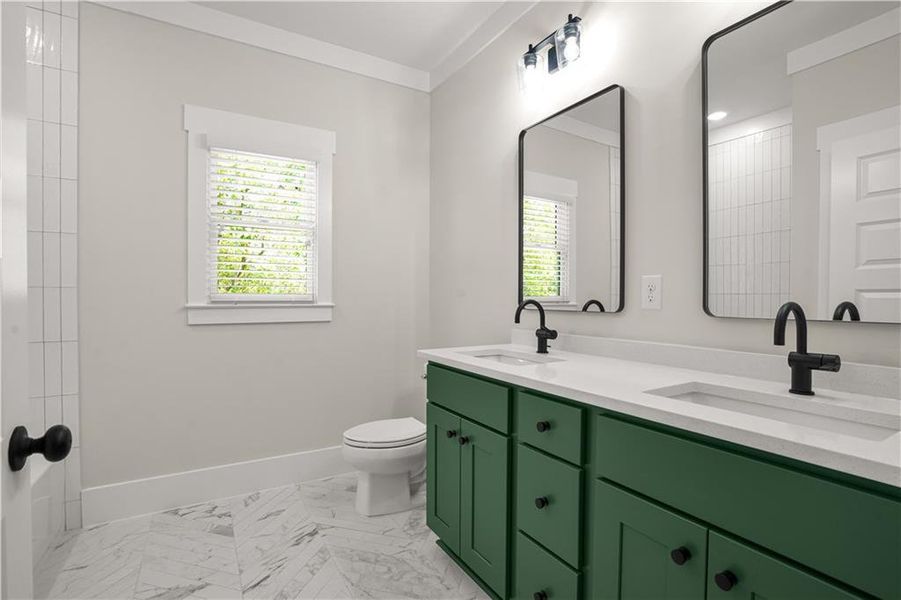 Furnished interior view inside a new home in , Scottdale (Image 39).