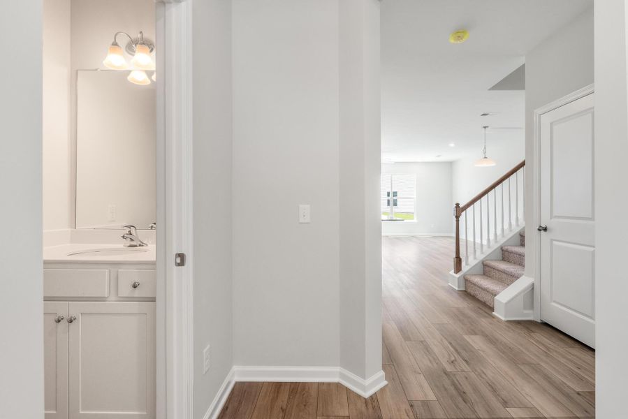 Spacious, unfurnished interior of a new home in The Landings at Montague, Goose Creek (Image 12). Spacious, unfurnished interior of a new home in The Landings at Montague, Goose Creek (Image 12).