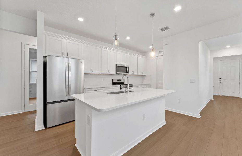 Furnished interior view inside a new home in Del Webb River Reserve, Spring Hill (Image 8).