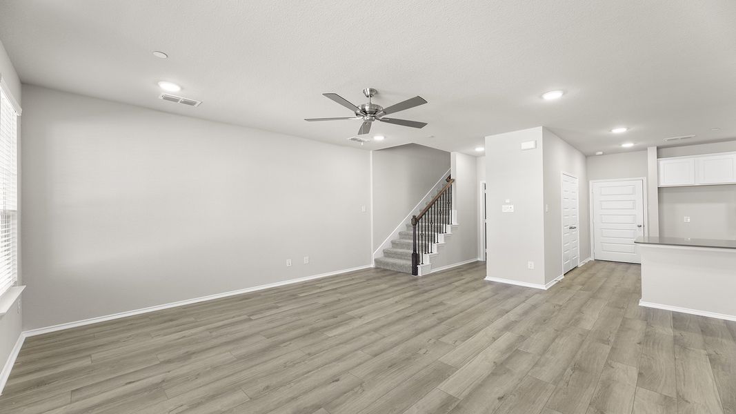 Spacious, unfurnished interior of a new home in Heartland Townhomes, Heartland (Image 12).