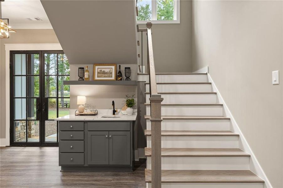 Furnished interior view inside a new home in , Ball Ground (Image 5).
