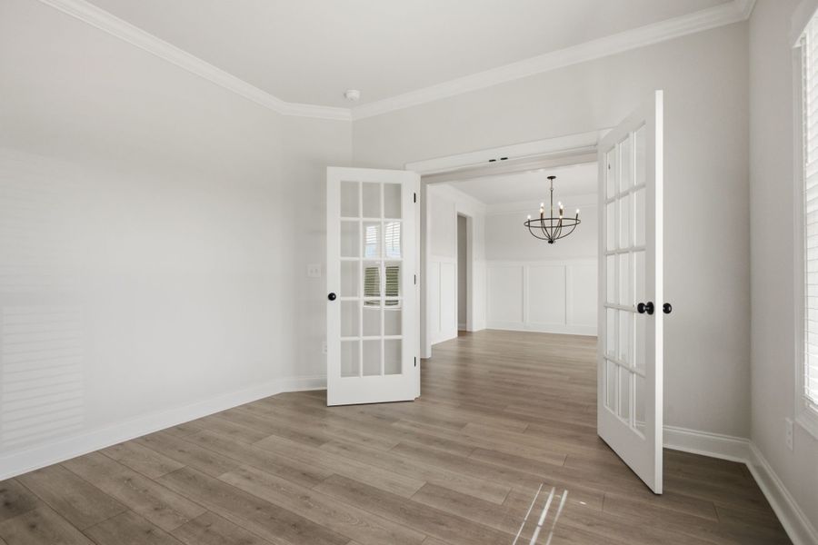 Spacious, unfurnished interior of a new home in Cherokee Knoll, Williamston (Image 21).
