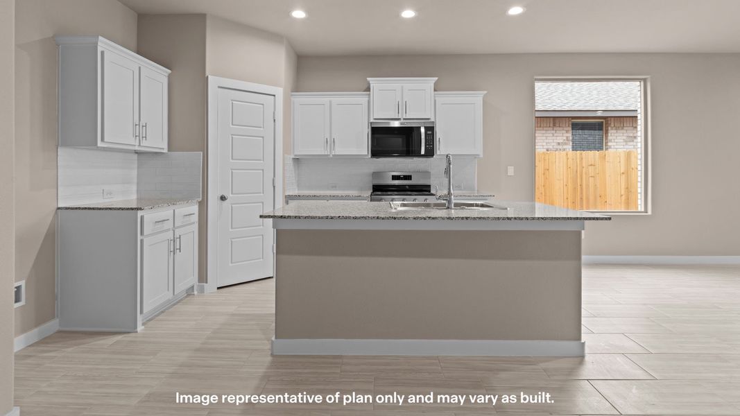 Furnished interior view inside a new home in Homestead at Parks Bell Ranch, Odessa (Image 5).