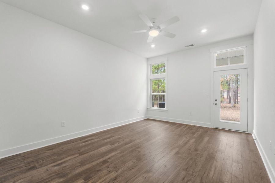 Spacious, unfurnished interior of a new home in Long Bay Golf Club, Longs (Image 27).