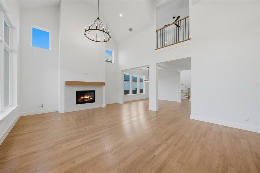 Spacious, unfurnished interior of a new home in Estates at Rockhill, Frisco (Image 21). Spacious, unfurnished interior of a new home in Estates at Rockhill, Frisco (Image 21).