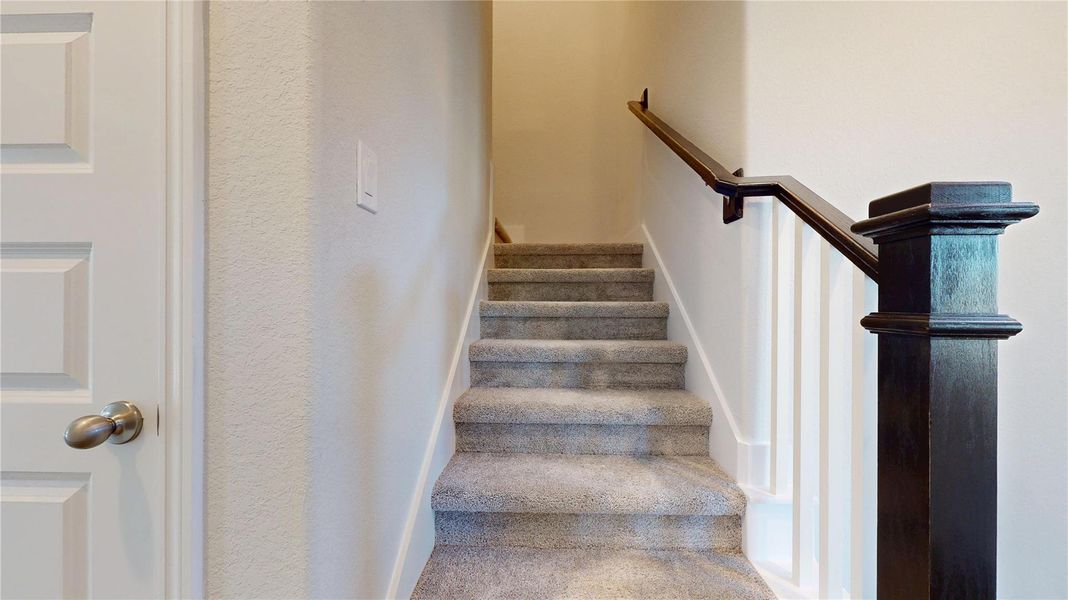 Spacious, unfurnished interior of a new home in Lexington Heights 50', Willis (Image 44).