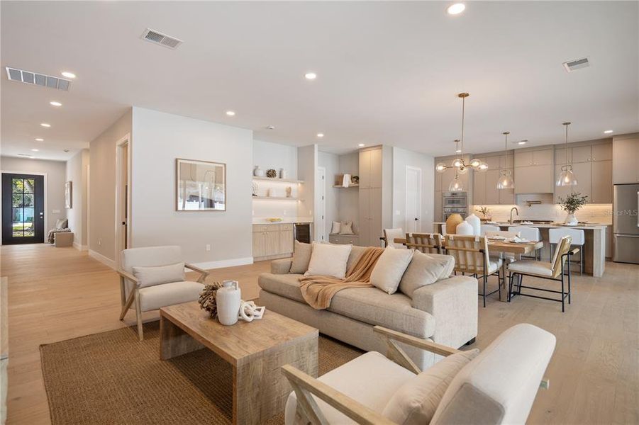 Furnished interior view inside a new home in College Park, Orlando (Image 10).