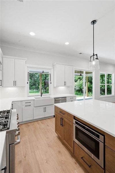 Furnished interior view inside a new home in , Marietta (Image 8).