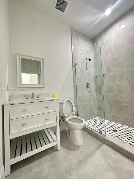 Furnished interior view inside a new home in , Miami (Image 9).