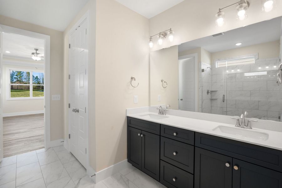 Representative furnished interior of a home built from the Olympic by Mattamy Homes in Magnolia Park, Garner (Image 13).
