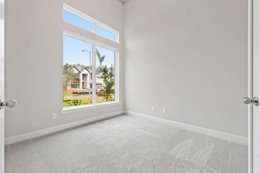 Spacious, unfurnished interior of a new home in Grand Central Park, Conroe (Image 13). Spacious, unfurnished interior of a new home in Grand Central Park, Conroe (Image 13).