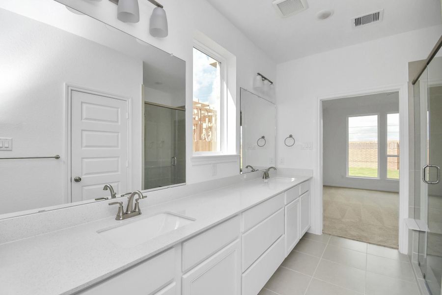 Furnished interior view inside a new home in Elyson, Katy (Image 4).