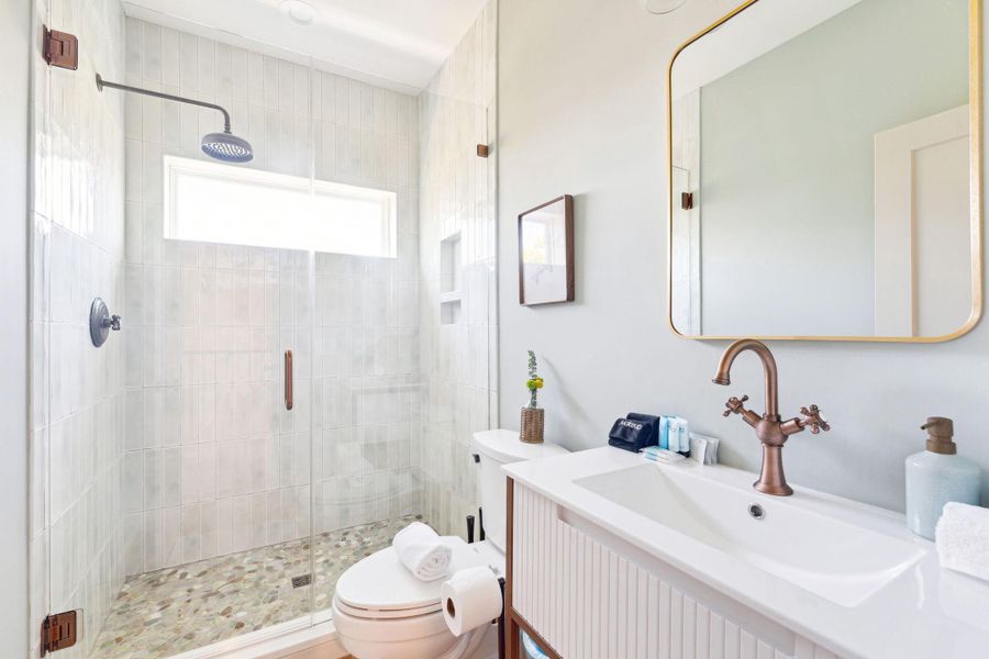 Furnished interior view inside a new home in , Folly Beach (Image 47).