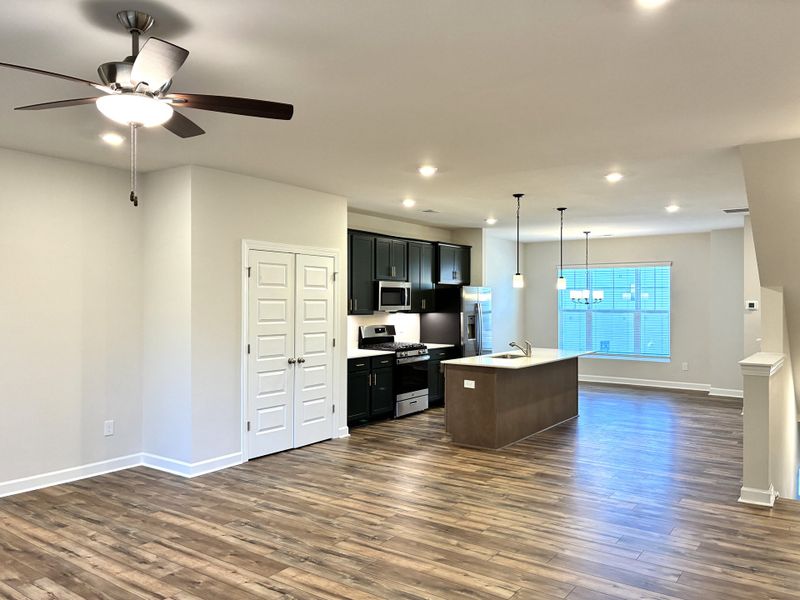 Furnished interior view inside a new home in Miller Park, Greenville (Image 8).