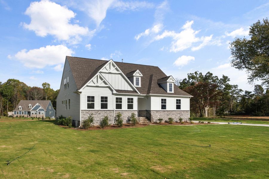 Front exterior of a new home in Redland, Advance, NC, highlighting curb appeal (Image 23).
