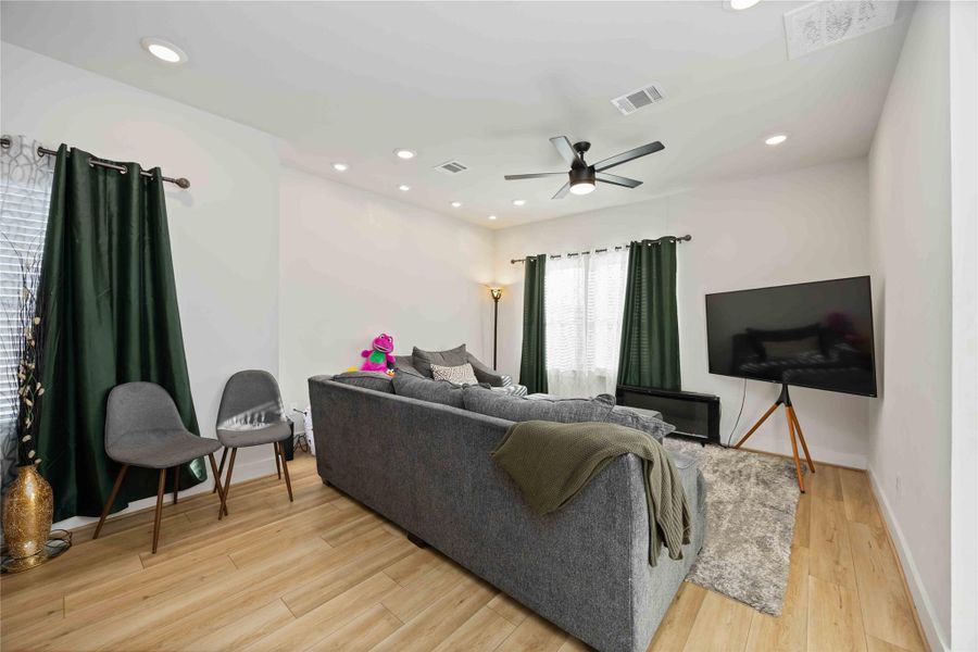 Furnished interior view inside a new home in , Houston (Image 3).