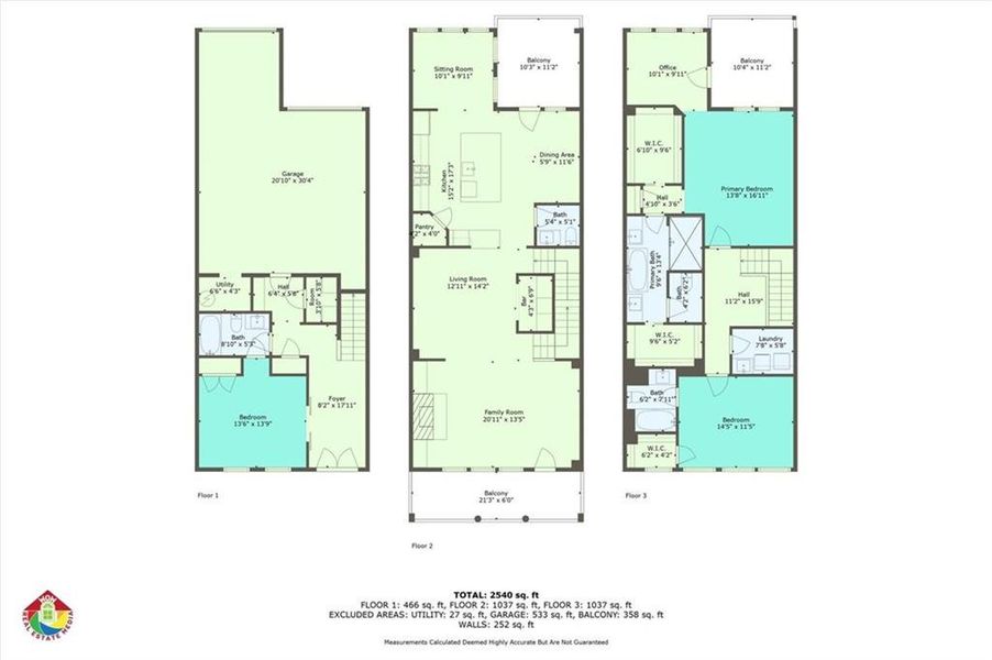 2D floor plan layout of this home in , Woodstock, GA (Image 7).