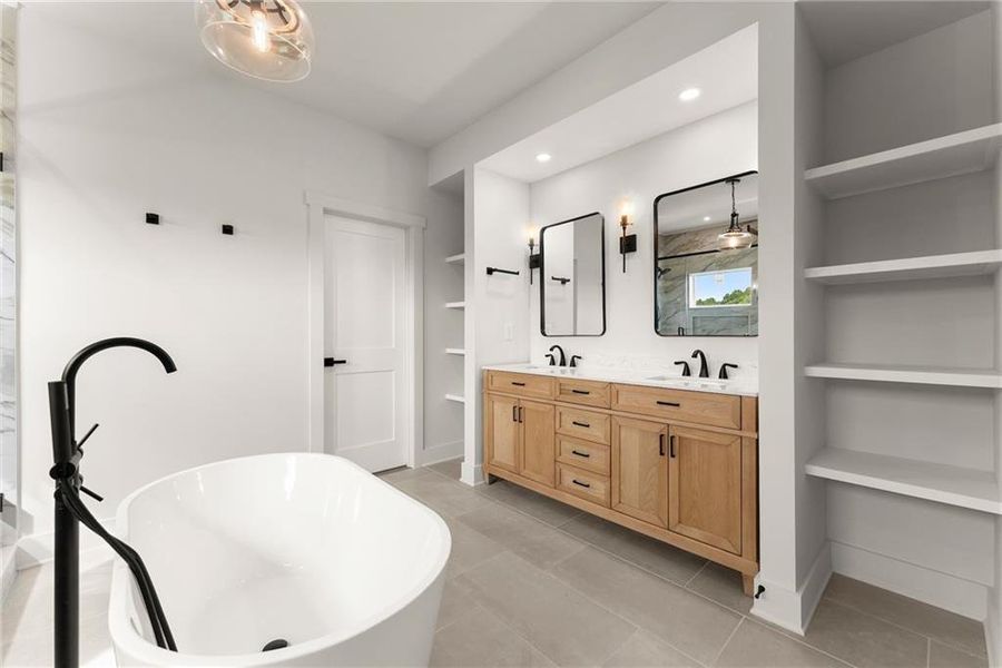 Furnished interior view inside a new home in , Clermont (Image 5).