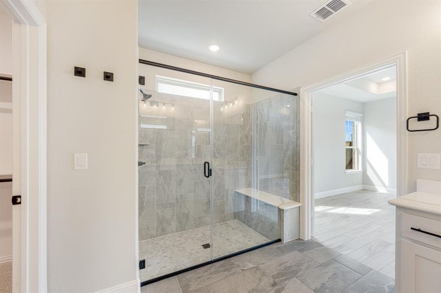 Furnished interior view inside a new home in Devonshire Classic 60-65, Forney (Image 13).