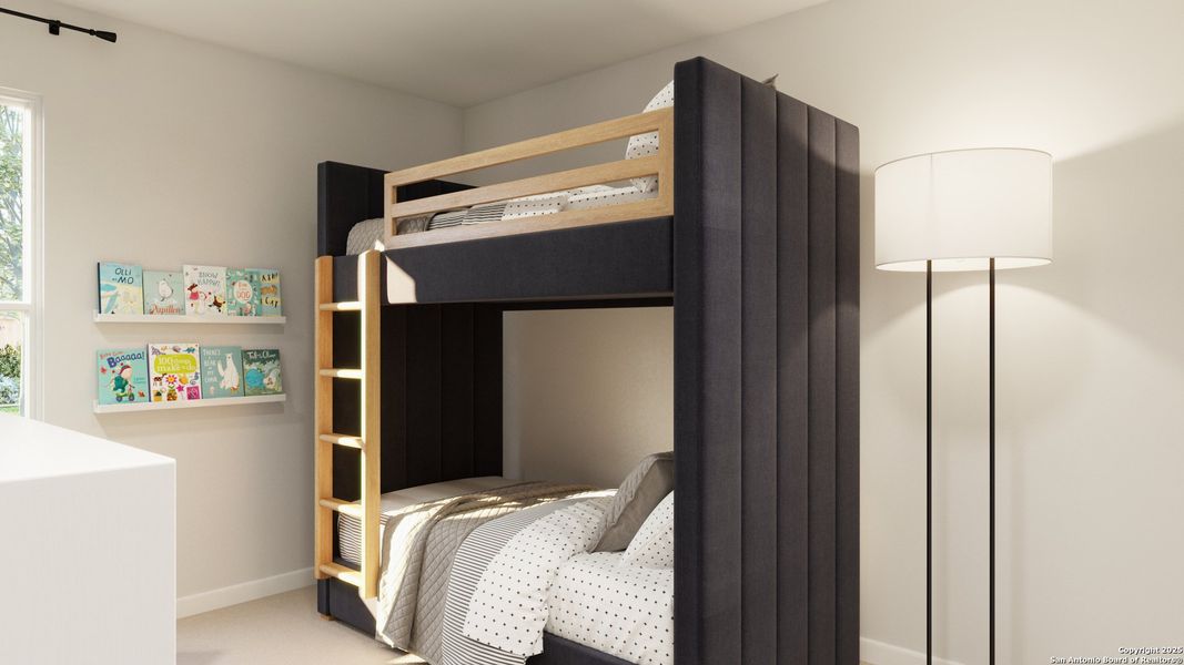 Furnished interior view inside a new home in Dauer Ranch, New Braunfels (Image 23).