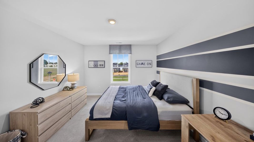 Furnished interior view inside a new home in Westport, York (Image 48).