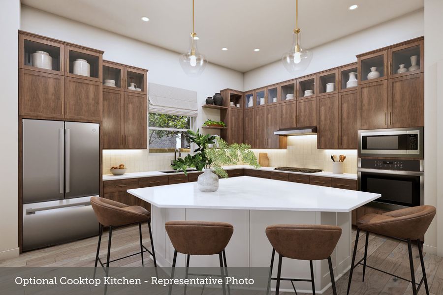 Furnished interior view inside a new home in Ridgeline, McKinney (Image 4).