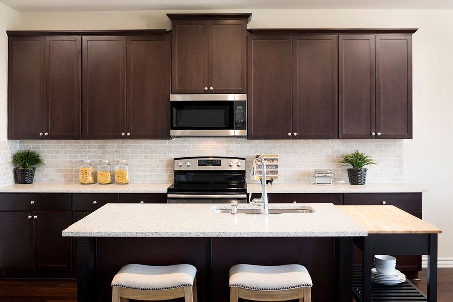 Representative furnished interior of a home built from the Blanco 2 by Taylor Morrison in Lisso 60s, Pflugerville (Image 8). Representative furnished interior of a home built from the Blanco 2 by Taylor Morrison in Lisso 60s, Pflugerville (Image 8).