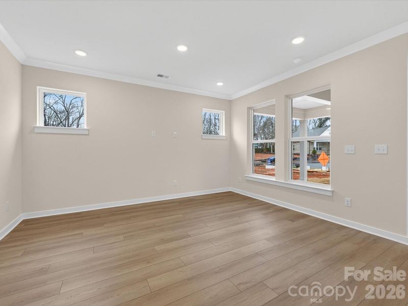 Spacious, unfurnished interior of a new home in Whitley Preserve – Park Collection, Mint Hill (Image 31).