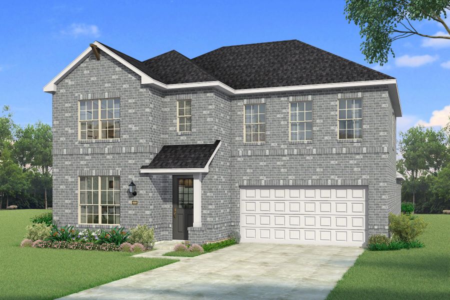 The Julieta - Traditional 2 Elevation The Julieta - Traditional 2 Elevation